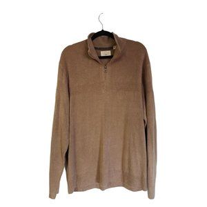 WEATHERPROOF VINTAGE SWEATER MENS SIZE X LARGE  CAMEL TAN